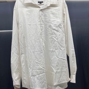 White like new George button up size 2Xl